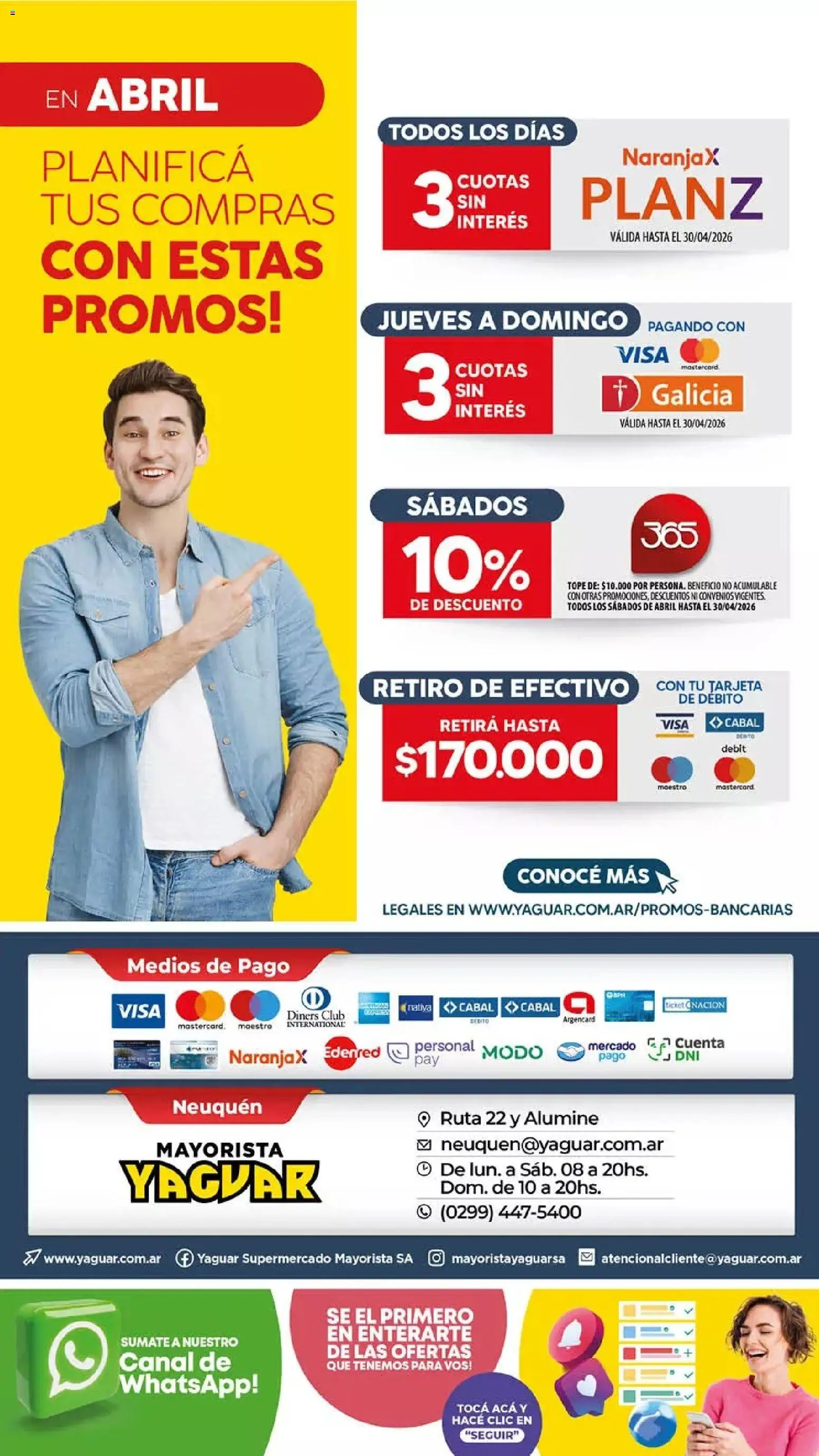 Yaguar - Oferta Semanal Neuquen │ válido desde el 30.03.2026 | Página: 19