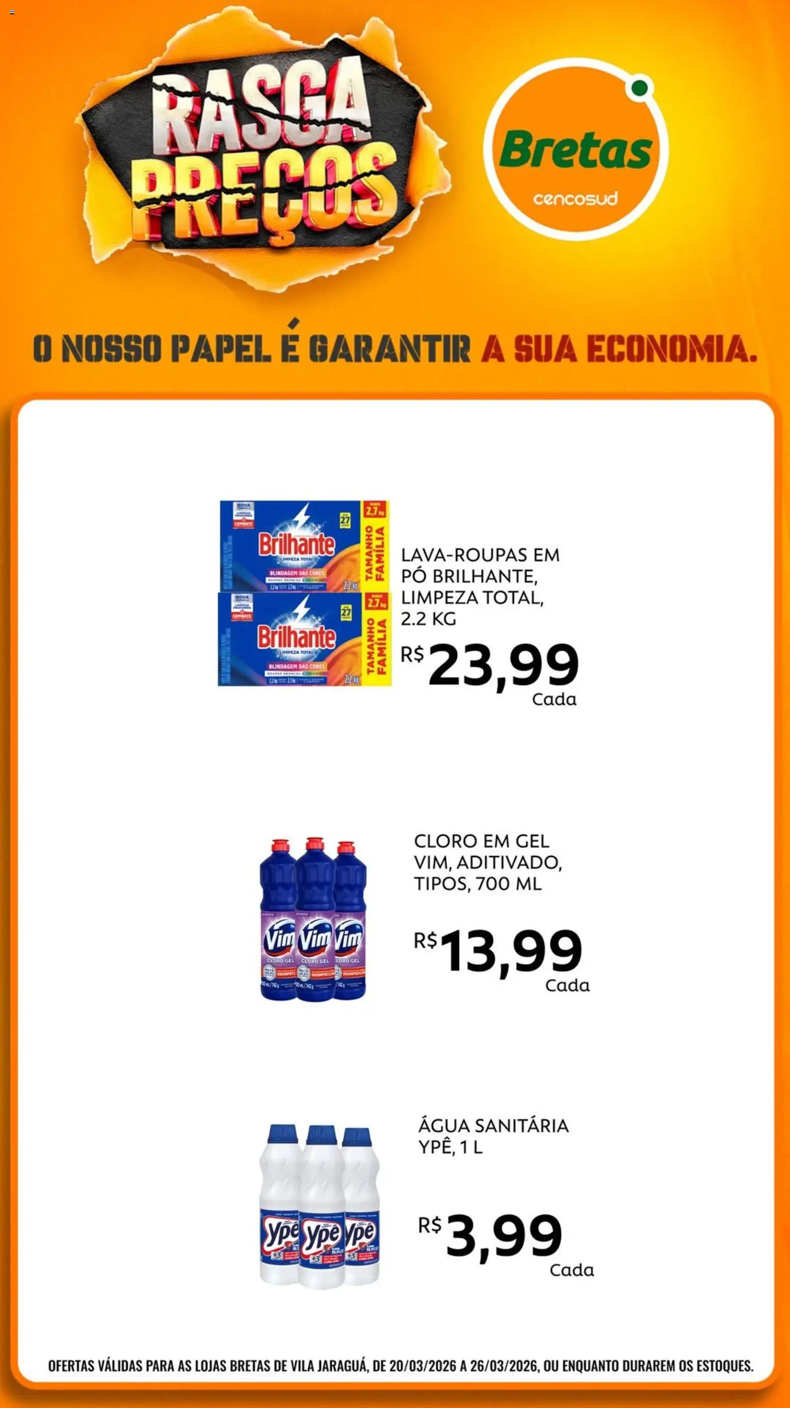Bretas - Ofertas da semana de 20/03/2026 ? Não perca as melhores promoções! | Brasil