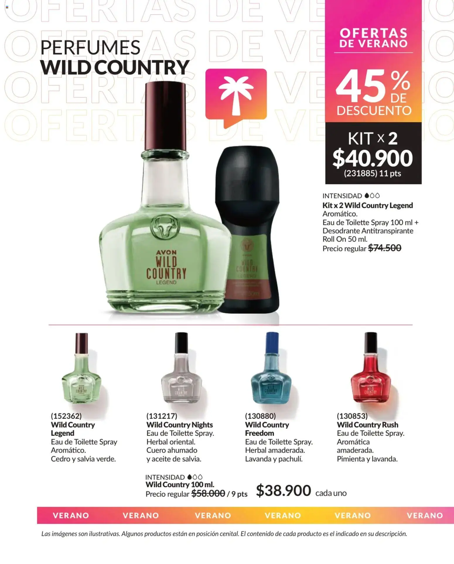 Avon revista - valida desde el 02.01.2026 | Página: 84 | Productos: Pimienta, Eau de toilette, Antitranspirante, Aceite