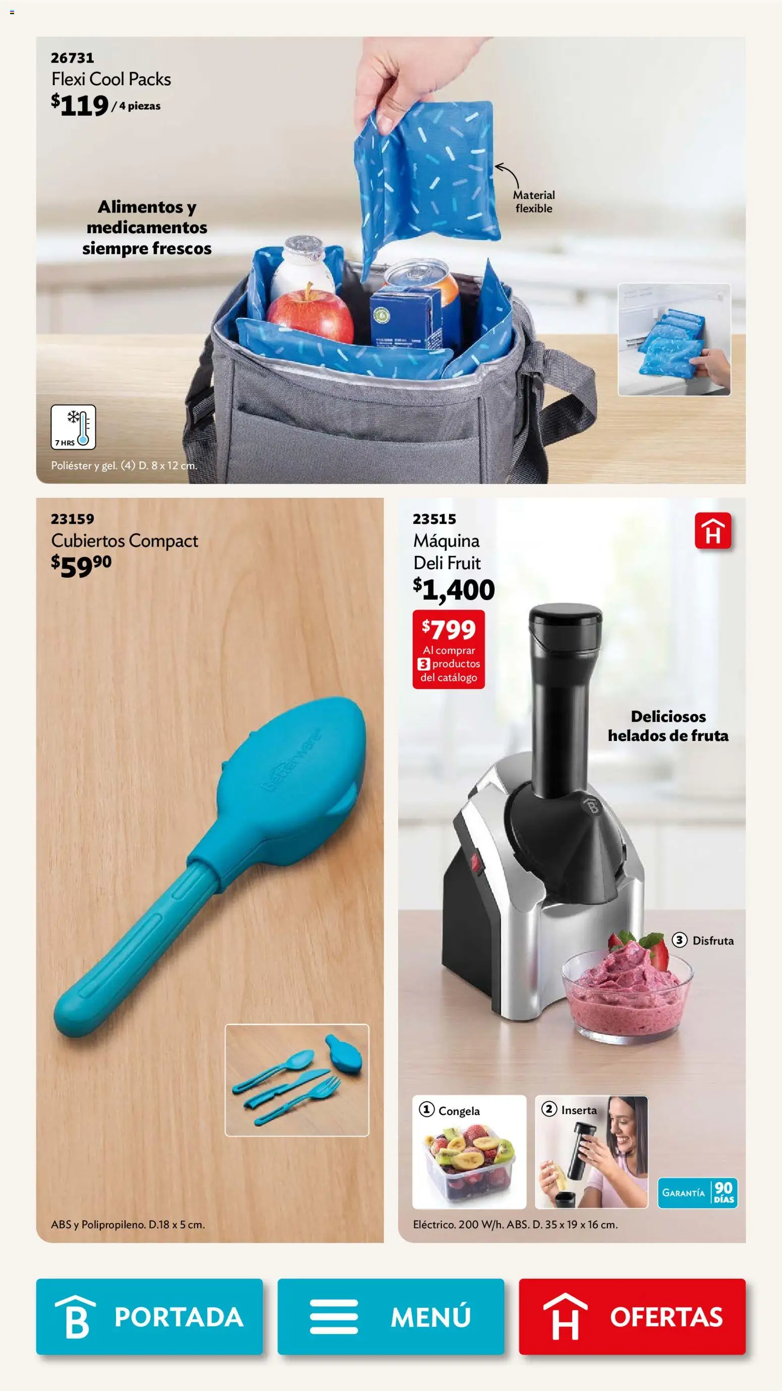 Nuevas ofertas de Betterware válidas en toda la República Mexicana desde el 04.05.2026. ¡Encuentra las mejores ofertas en Betterware campaña 5 2026! | Página: 65 | Productos: Flexible