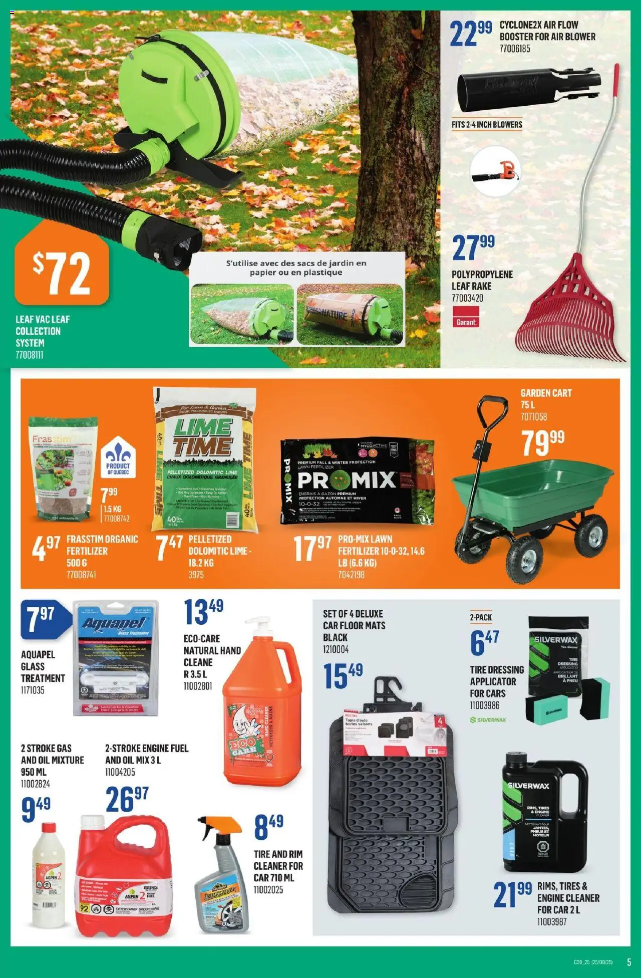 Canac flyer valid from 25.09.2025 | Page: 5 | Products: Oil