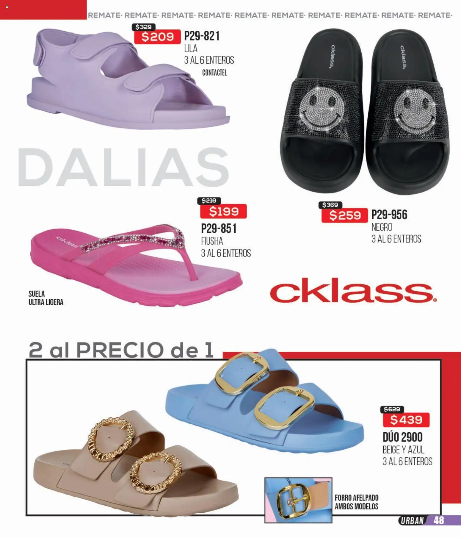 Nuevas ofertas de Cklass válidas en toda la República Mexicana desde el 10.02.2026. ¡Encuentra las mejores ofertas en Cklass catálogo Remate Digital Ropa! | Página: 182