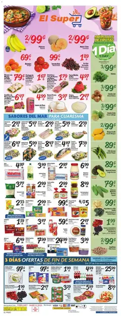 Preview of El Super weekly ads valid from 25.02.2026