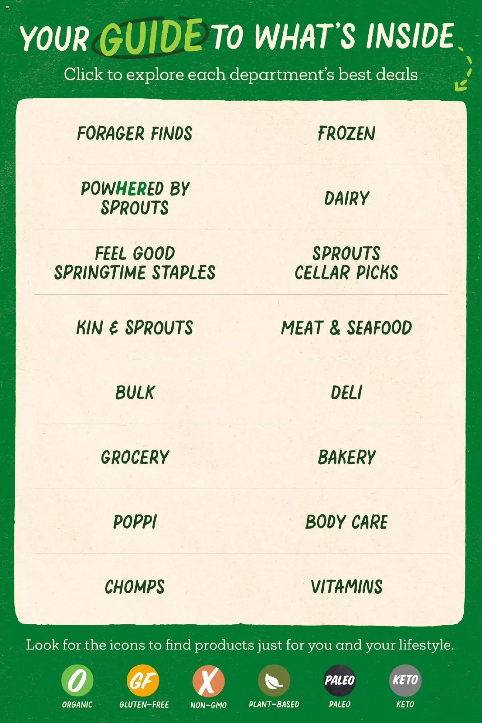 Sprouts Monthly Ad - valid from 29.04.2026 | Page: 2 | Products: Bakery, Seafood