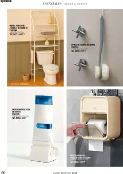 Vista previa de Andrea - Catálogo - Tu Hogar este Otoño, nuevo folleto de la tienda, válido en México a partir del 24.08.2025 | Página: 40 | Productos: Cepillo, Pasta, Cocina, Baño