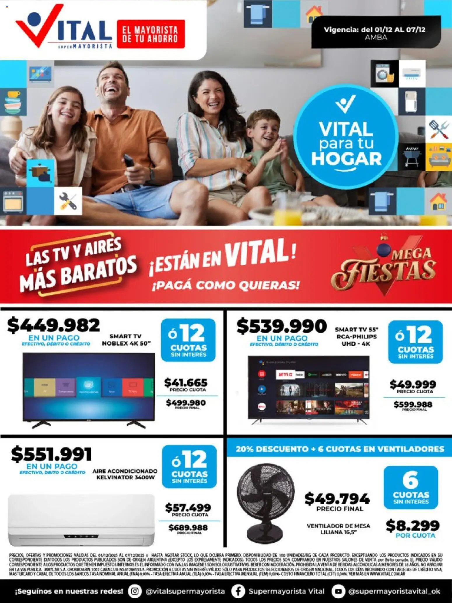 Vital - Especial de nonfood - Abasto │ válido desde el 01.12.2025 | Página: 1