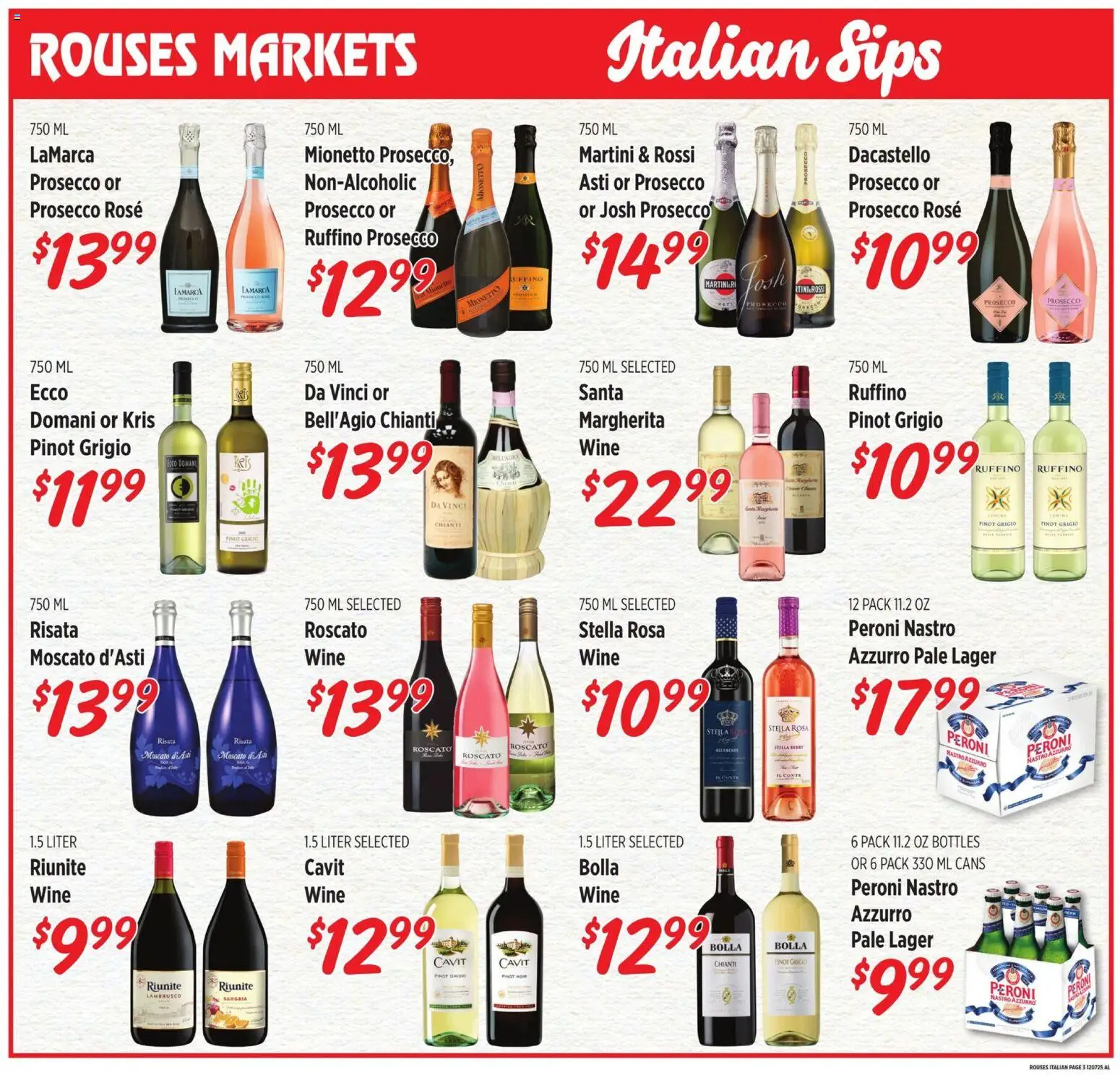 Rouses Monthly Ad - valid from 03.12.2025 | Page: 3 | Products: Wine