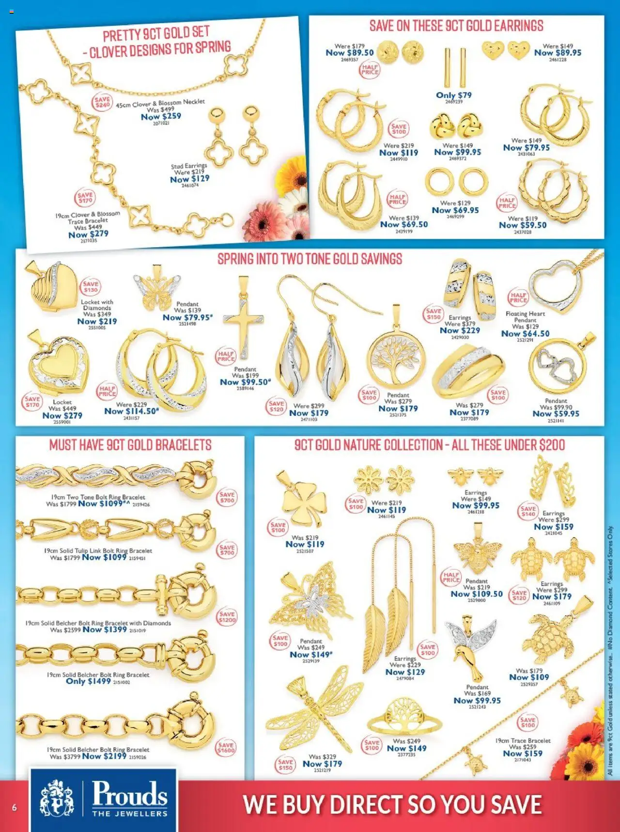 Prouds The Jewellers catalogue - valid from 04.08.2025 | Page: 6 | Products: Bracelet, Diamond, Earrings, Pendant
