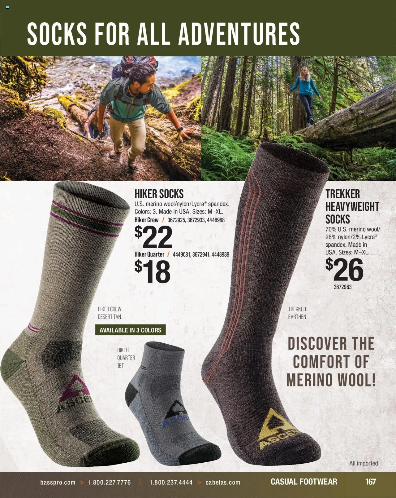 Cabela's Hunting Master 25 - valid from 11.08.2025 | Page: 167 | Products: Socks