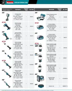 Nuevas ofertas de Makita válidas en toda la República Mexicana desde el 04.09.2025. ¡Encuentra las mejores ofertas en Makita - Catálogo! | Página: 92 | Productos: Usb, Imán, Radio, Adaptador