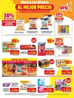 Ara - Ahorra con precios bajos y ofertas en la canasta familiar -  Vista previa de la revista de la tienda Ara valido desde el 26.02.2026 | Página: 3