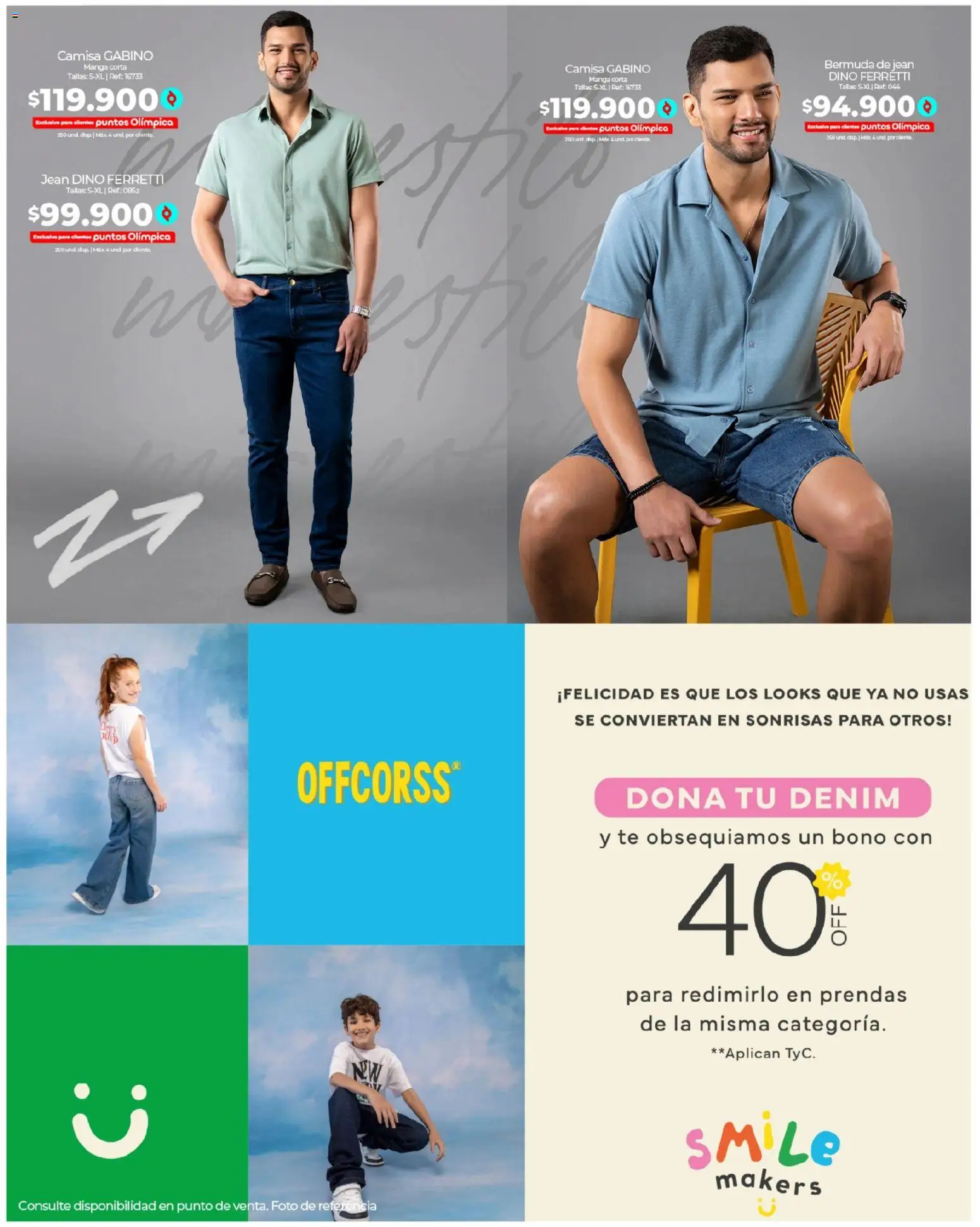 Olímpica revista - valida desde el 14.11.2025 | Página: 19 | Productos: Té, Bermuda, Jean, Camisa