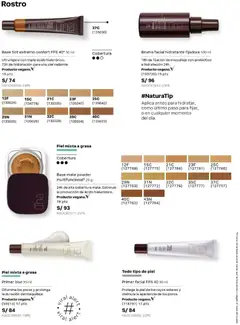 Vista previa de folleto Natura catálogo  - Ciclo 6 de la Natura válido desde 31.03.2026 | Página: 71 | Productos: Maquillaje