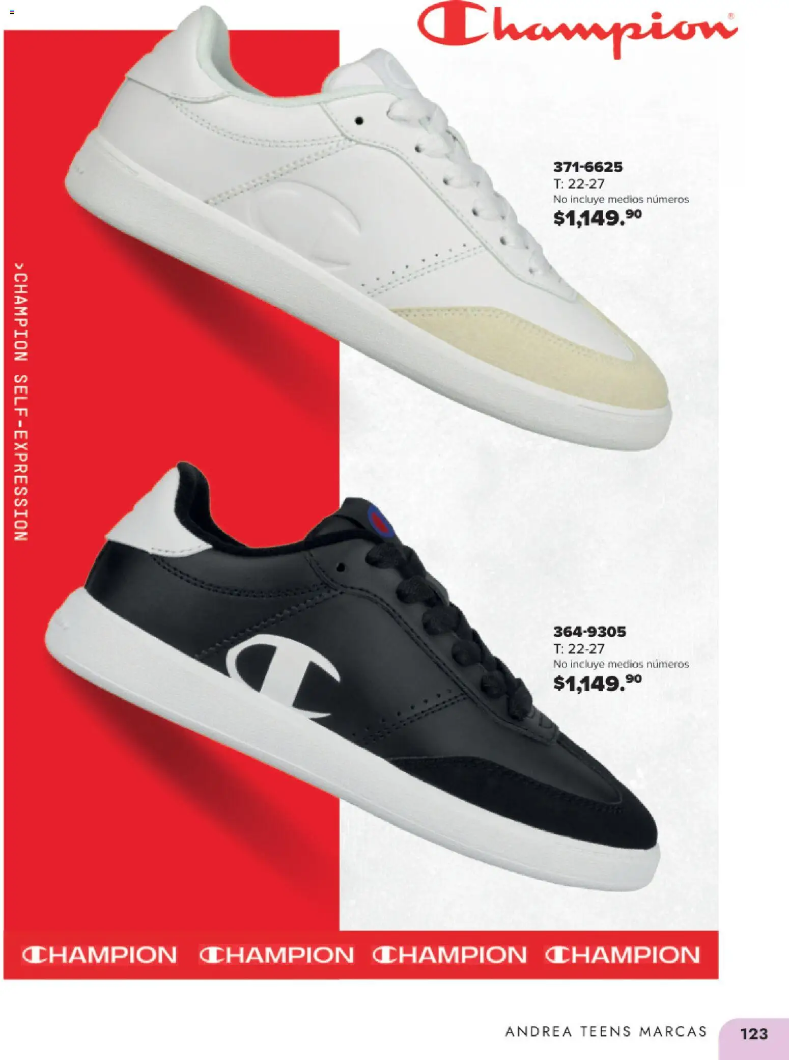 Nuevas ofertas de Andrea válidas en toda la República Mexicana desde el 25.05.2025. ¡Encuentra las mejores ofertas en Andrea catálogo Colegial ! | Página: 123