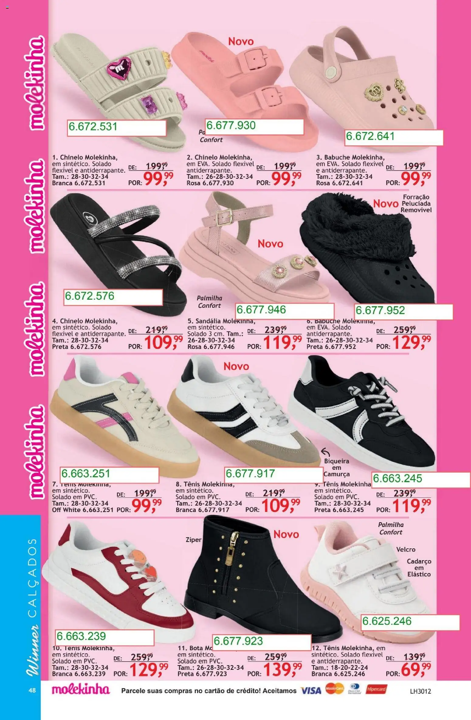 Quatro Estações Folheto - válido de 01.04.2026 | Página: 48 | Produtos: Tênis, Palmilha