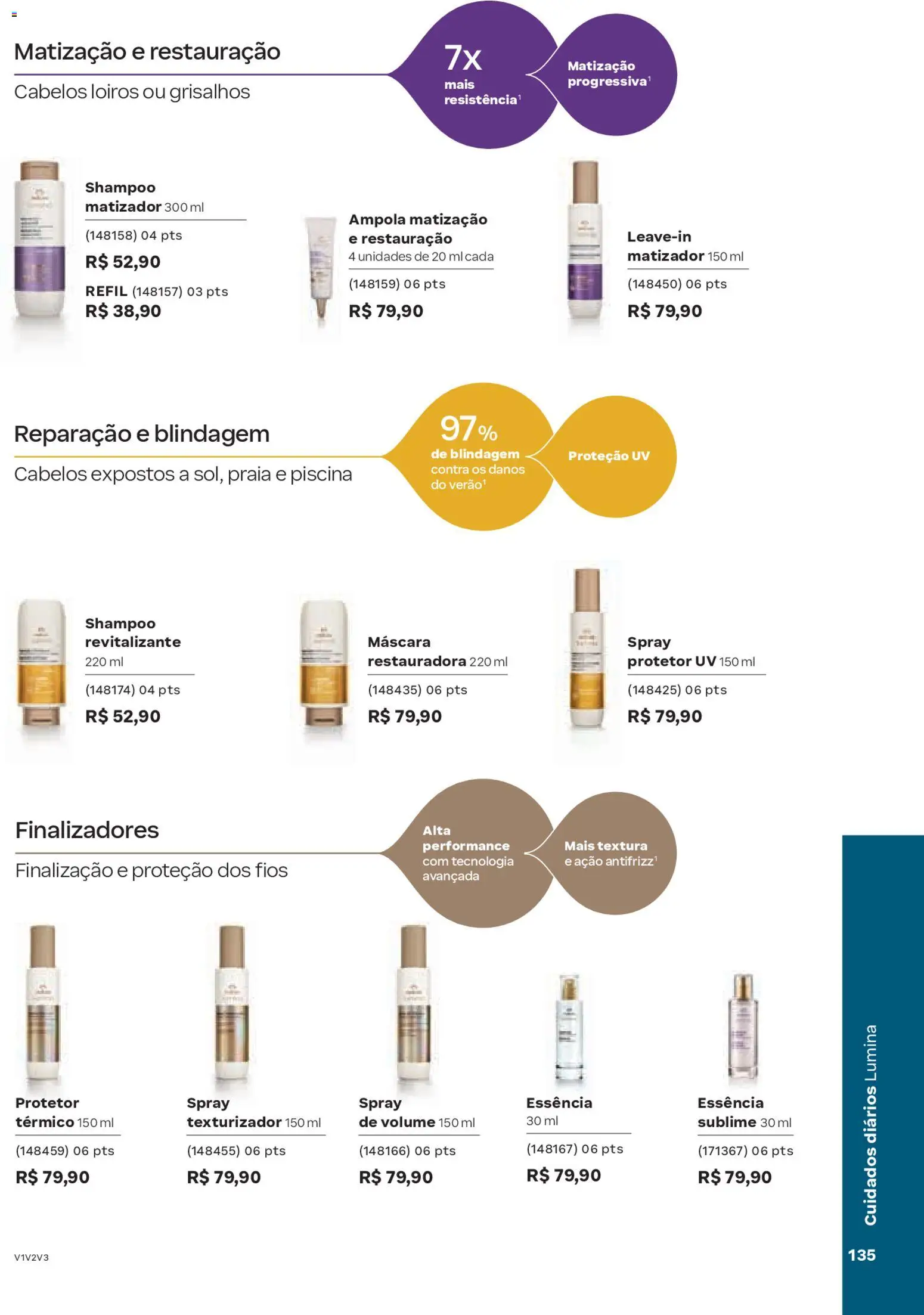 Natura Folheto - válido de 13.01.2026 | Página: 135 | Produtos: Shampoo, Piscina