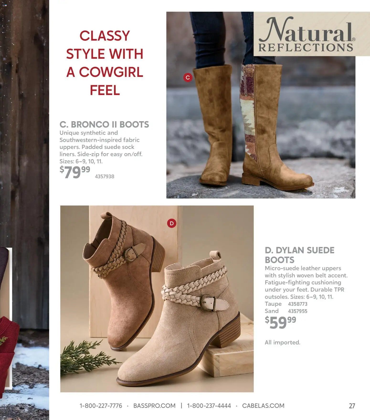 Cabela's Winter Clothing 25 - valid from 20.11.2025 | Page: 27 | Products: Boots, Belt