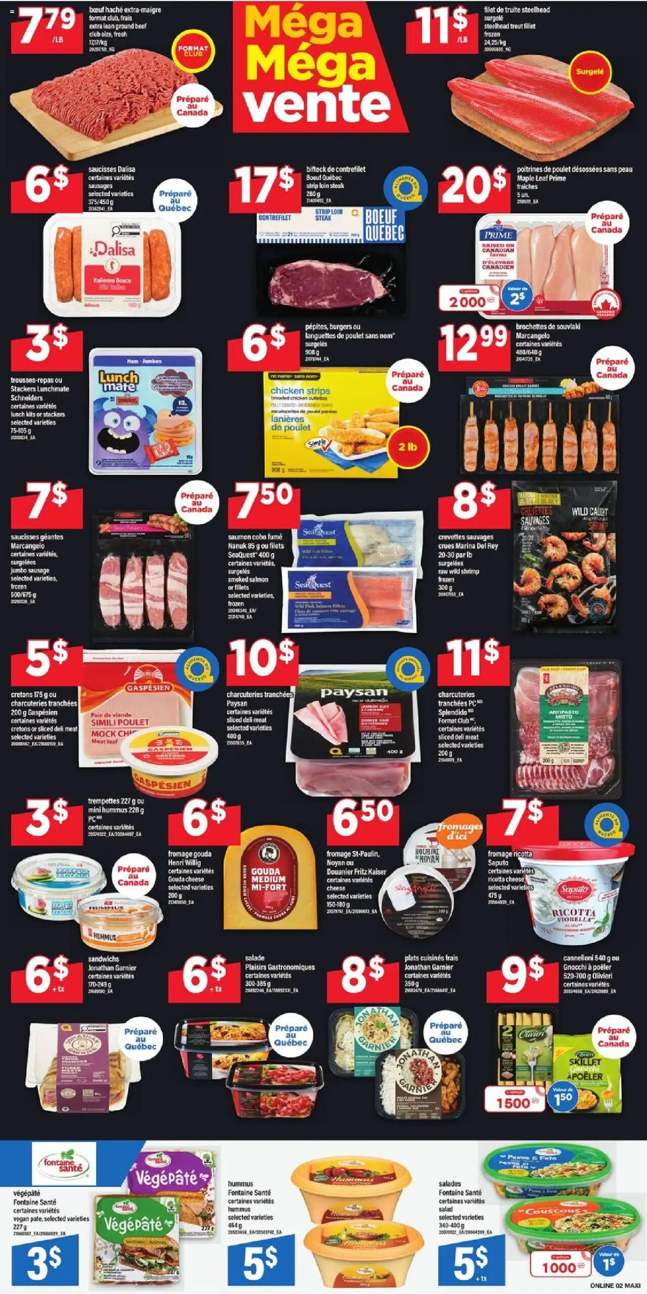 Maxi flyer valid from 16.10.2025 | Page: 6 | Products: Beef, PC, Ham, Chicken