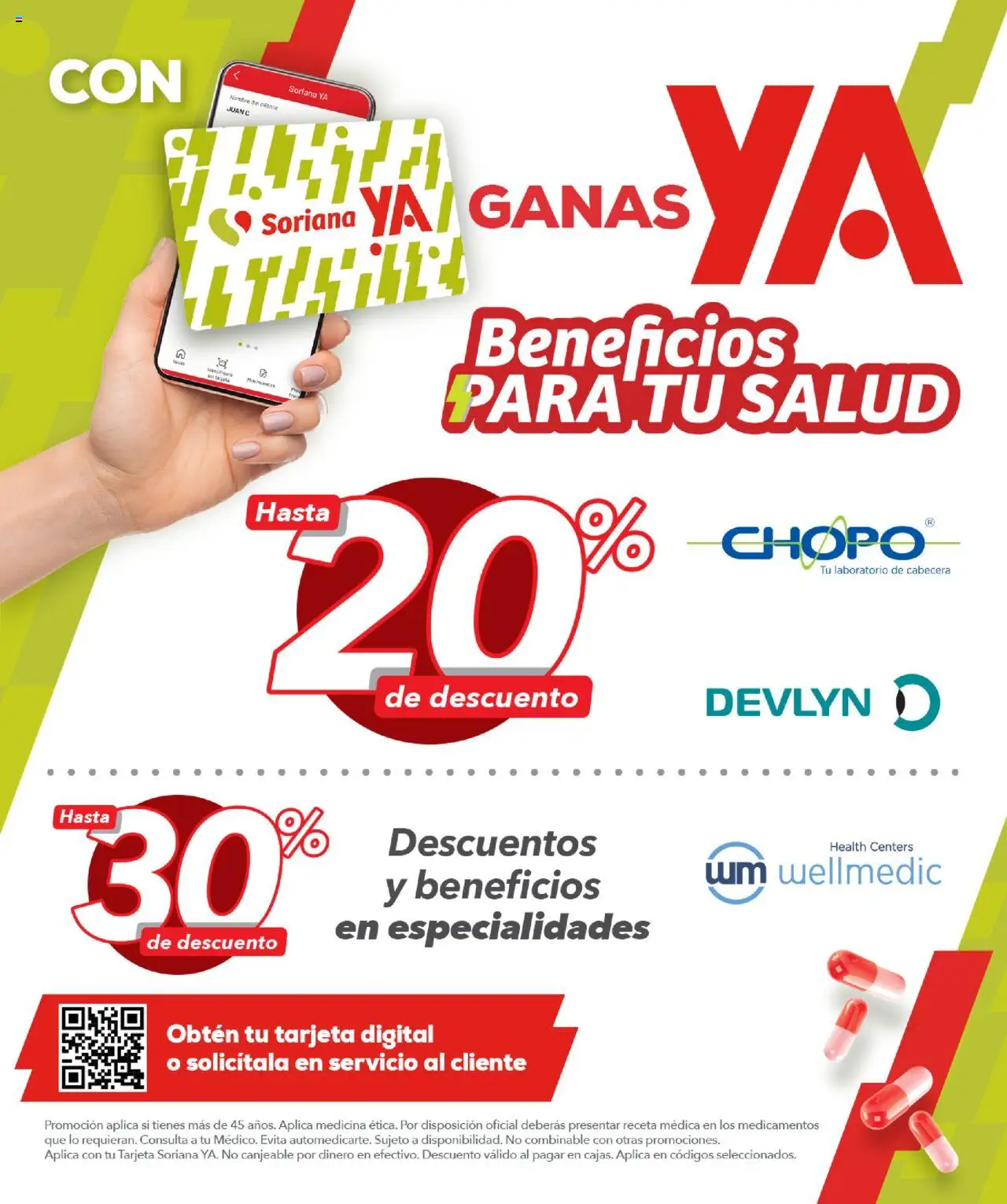 Nuevas ofertas de Soriana válidas en toda la República Mexicana desde el 01.08.2025. ¡Encuentra las mejores ofertas en Soriana - Folleto Farmacia Súper Nacional! | Página: 31 | Productos: Cabecera