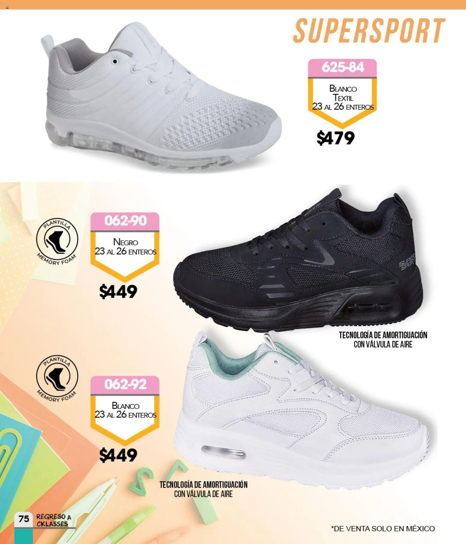 Nuevas ofertas de Cklass válidas en toda la República Mexicana desde el 06.01.2026. ¡Encuentra las mejores ofertas en Cklass catálogo Regreso a clases 2026! | Página: 76 | Productos: Válvula