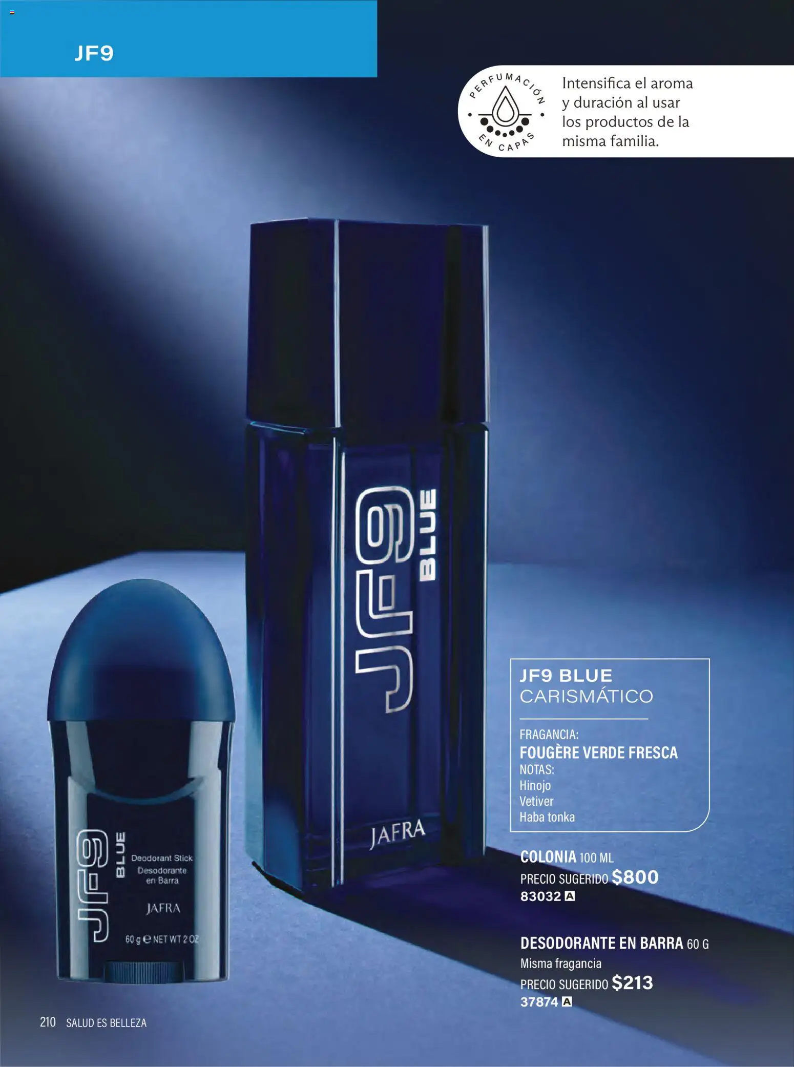 Nuevas ofertas de JAFRA válidas en toda la República Mexicana desde el 01.02.2026. ¡Encuentra las mejores ofertas en JAFRA catálogo Organizador de Ventas! | Página: 208 | Productos: Desodorante, Hinojo, Barra, Fragancia