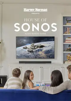 Preview of Harvey Norman - House of Sonos Audio Buyers Guide - valid from 27.09.2025