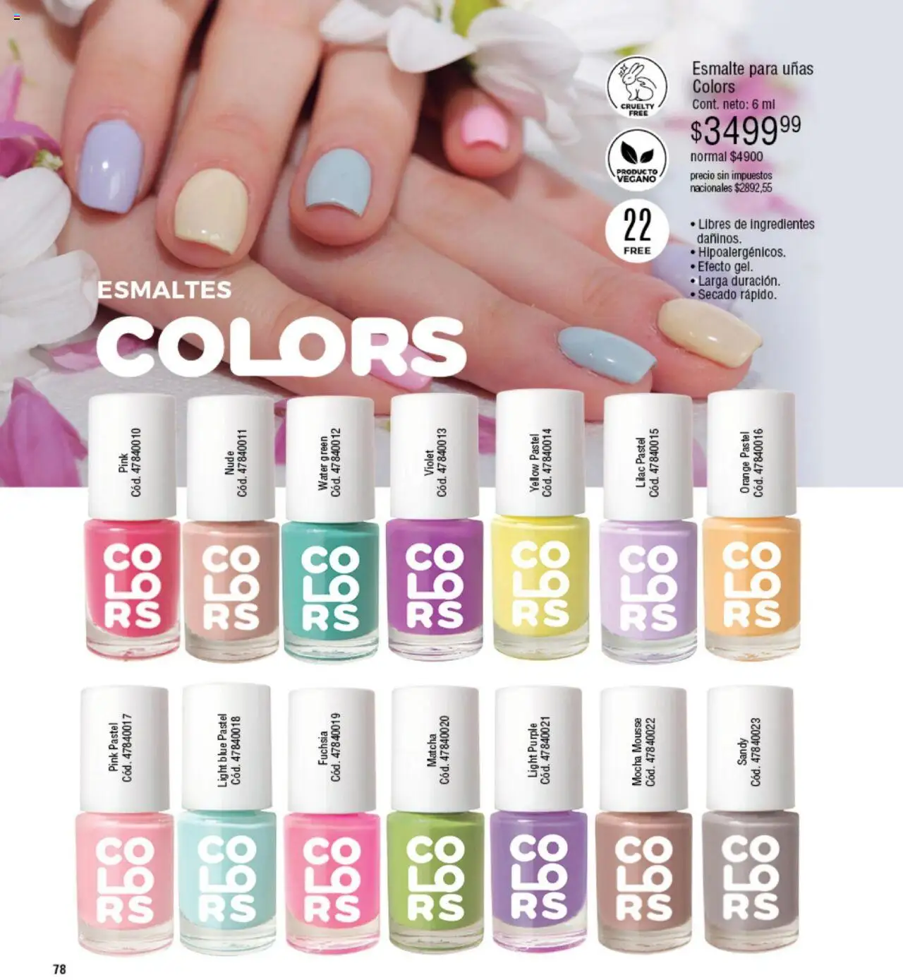 Millanel - Catálogo │ válido desde el 20.10.2025 | Página: 78 | Productos: Mousse