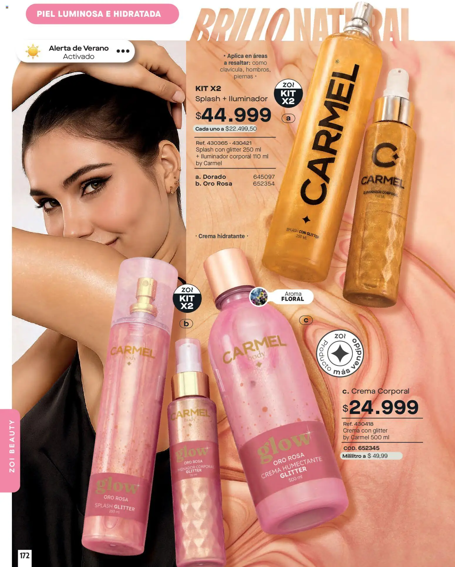 Pacifika revista - valida desde el 01.01.2026 | Página: 172 | Productos: Crema, Glitter, Iluminador, Body