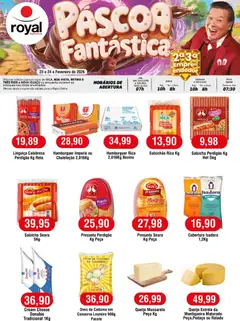 Royal Supermercados - Ofertas Segunda e Terça do Empreendedor - Pré-Visualização do folheto da loja Royal Supermercados, válido de 23.02.2026