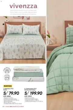 Vista previa de folleto Azzorti - Campaña C17/2025 de la Azzorti válido desde 15.10.2025 | Página: 208 | Productos: Cama, Almohada, Cocina