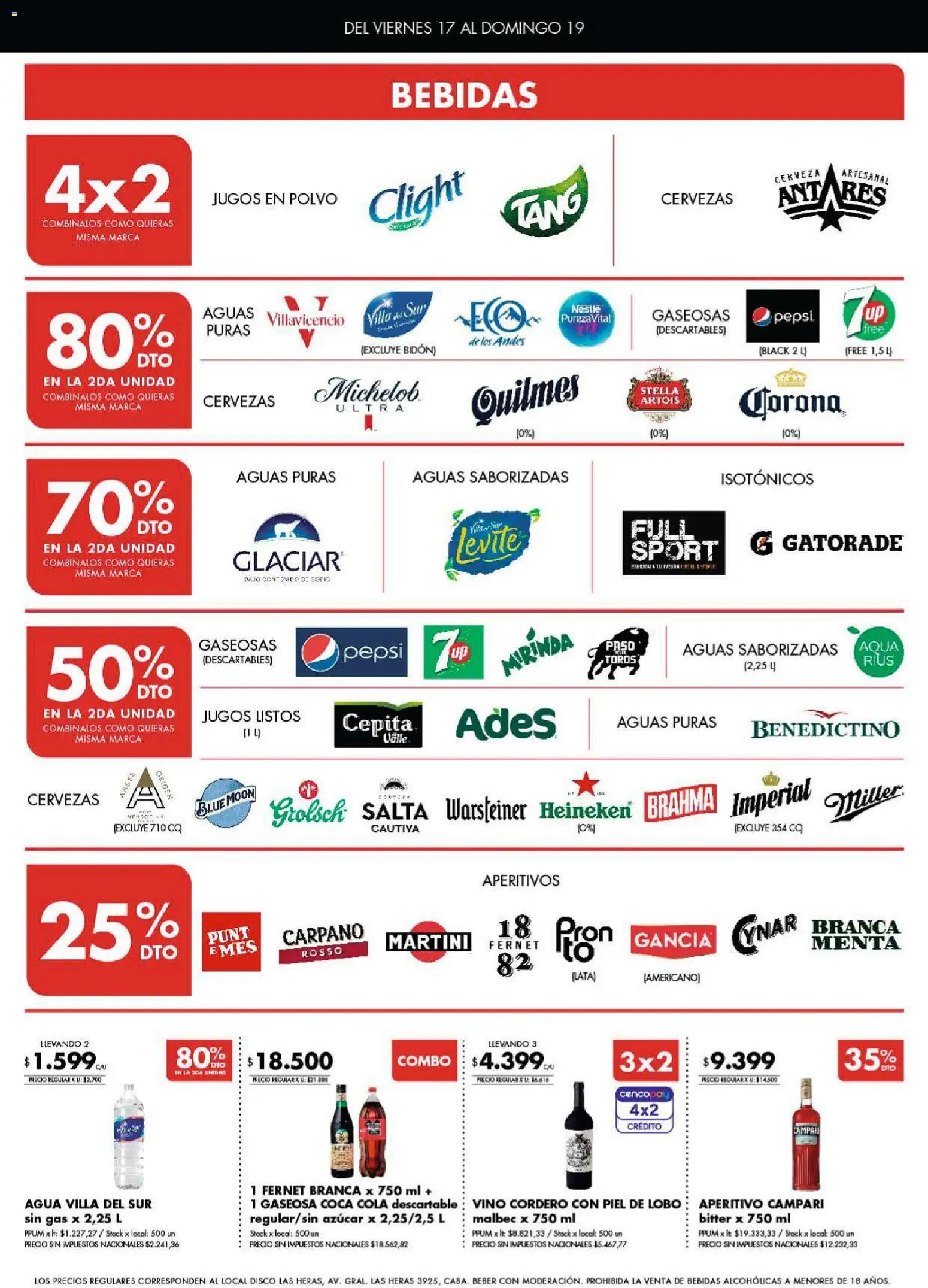 Disco - Ofertas | Córdoba │ válido desde el 16.04.2026 | Página: 5 | Productos: Disco, Bidón, Polvo, Cerveza