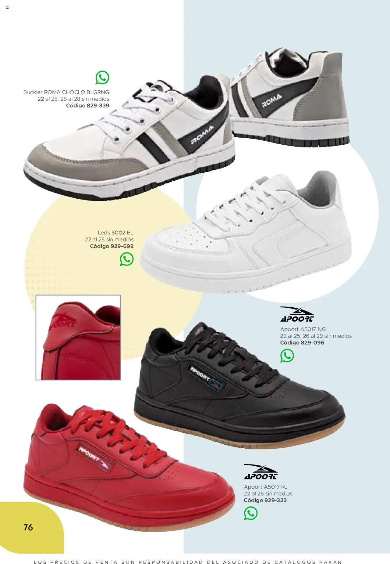 Nuevas ofertas de SC Pakar válidas en toda la República Mexicana desde el 24.07.2025. ¡Encuentra las mejores ofertas en SC Pakar - Catálogo Casual otoño / invierno! | Página: 76