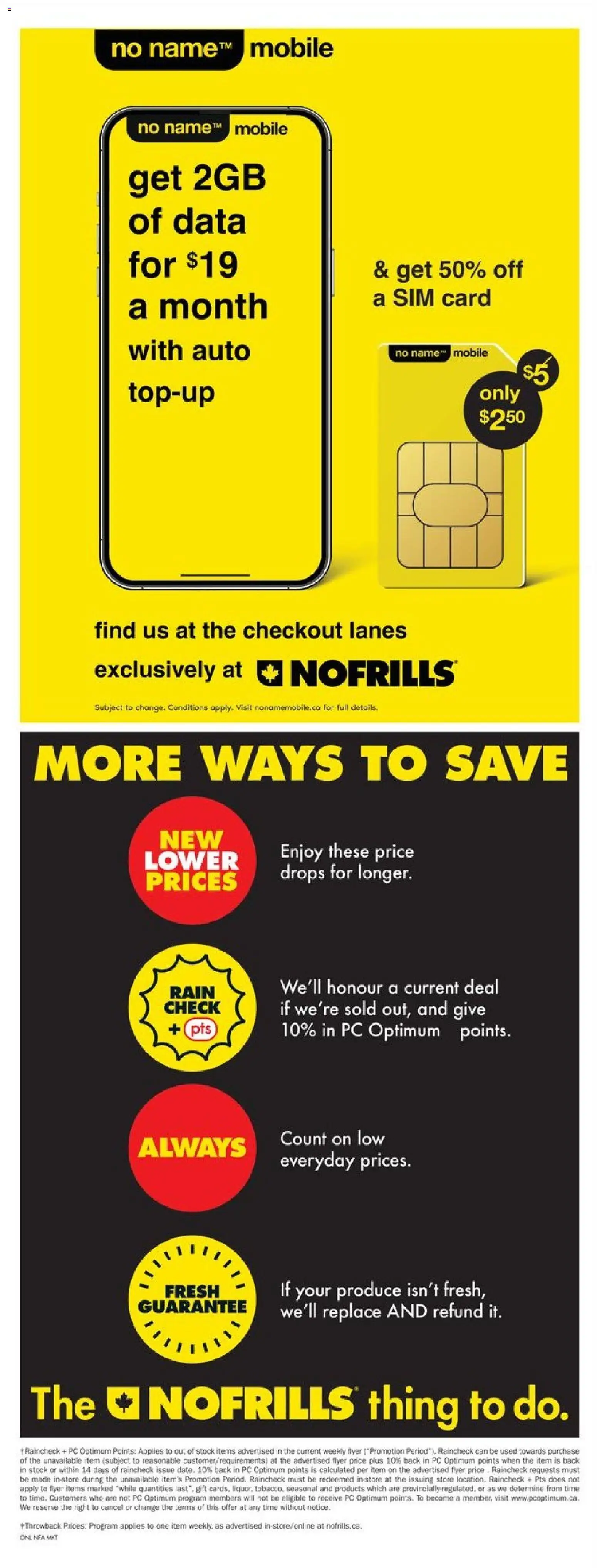 No Frills flyer valid from 05.03.2026 | Page: 12 | Products: PC