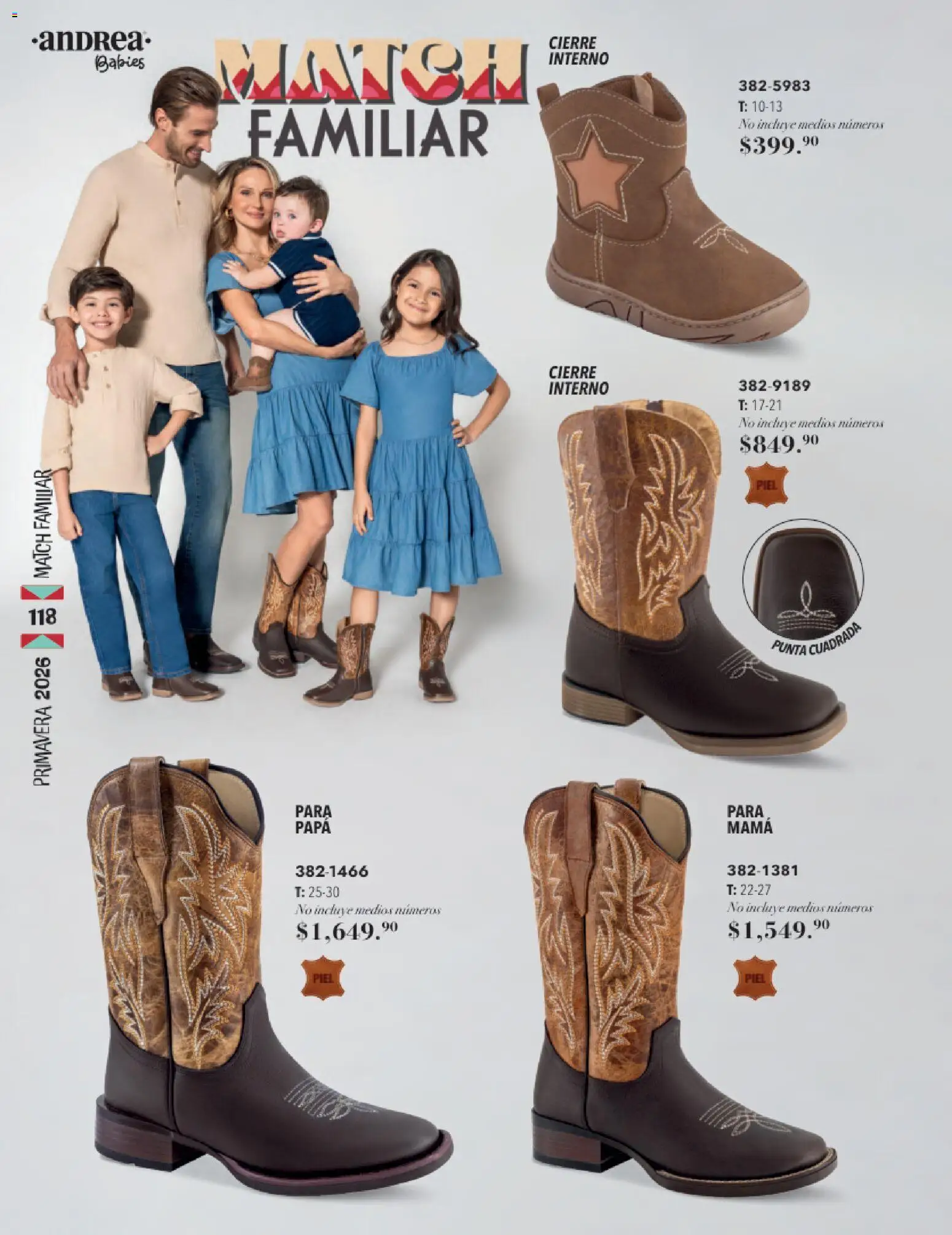 Nuevas ofertas de Andrea válidas en toda la República Mexicana desde el 25.01.2026. ¡Encuentra las mejores ofertas en Andrea catálogo Infantil Baby ! | Página: 42