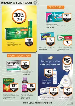 Preview of Foodworks catalogue  - valid from 22.04.2026 | Page: 23 | Products: Deodorant, Lemon, Tablets, Pain relief