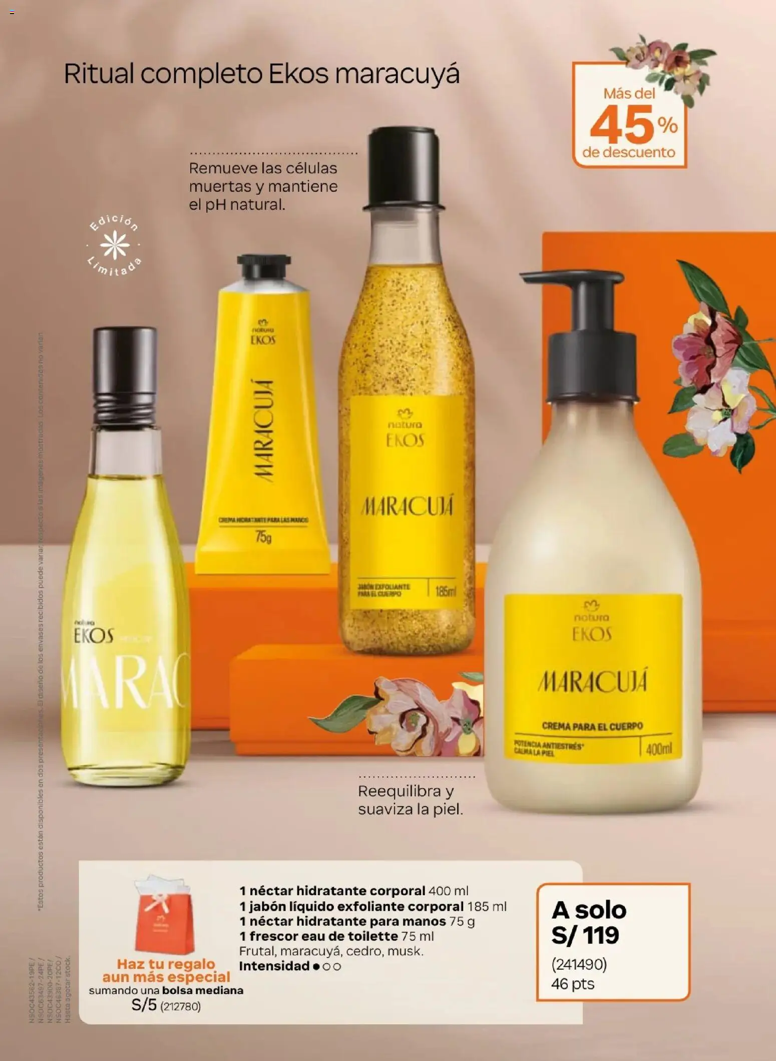 Catálogo Natura válido desde 10.03.2026 | Página: 32 | Productos: Crema para el cuerpo, Crema, Bolsa, EAU de Toilette