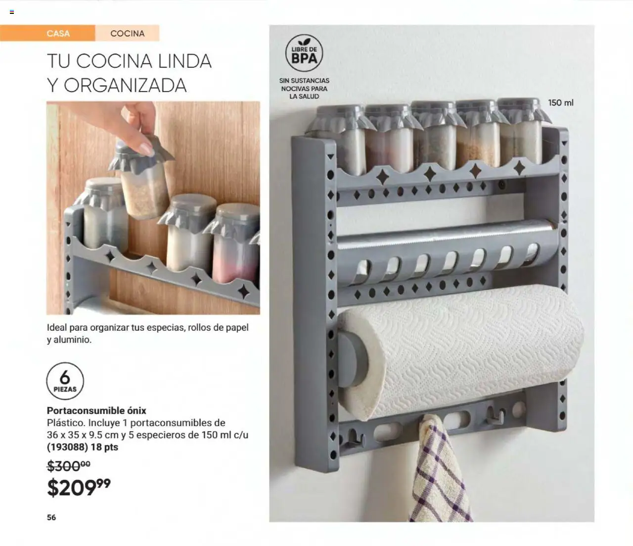 Nuevas ofertas de AVON válidas en toda la República Mexicana desde el 09.08.2025. ¡Encuentra las mejores ofertas en AVON - Casa & Estilo 13 2025! | Página: 58 | Productos: Cocina