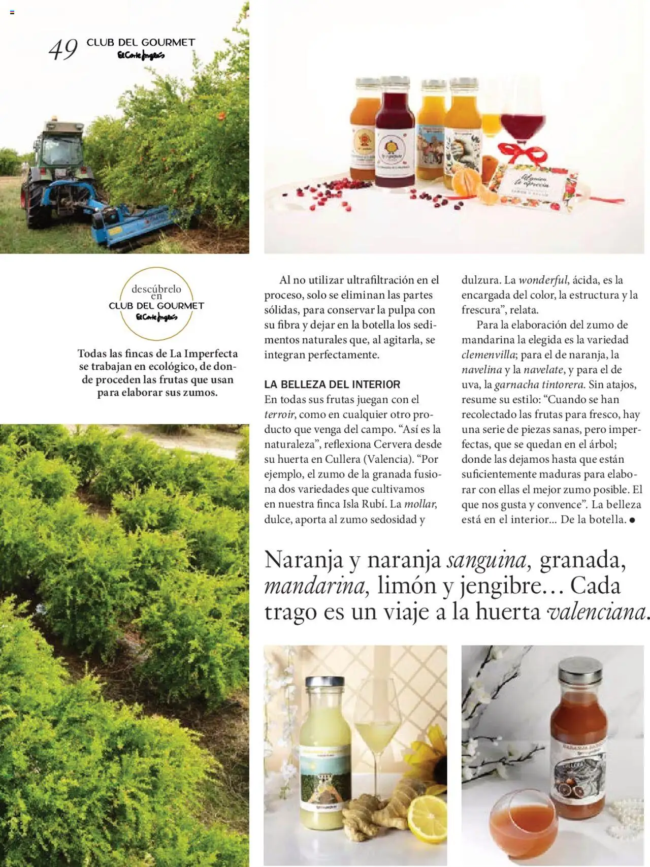 Nuevas ofertas de El Corte Inglés válidas en toda la República Mexicana desde el 27.06.2025. ¡Encuentra las mejores ofertas en El Corte Inglés Gourmet Magazin! | Página: 49 | Productos: Limón, Botella