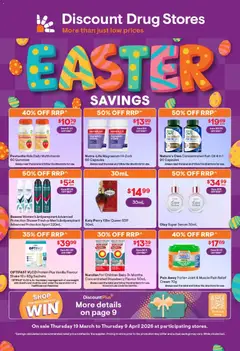 Preview of Discount Drug Stores catalogue - valid from 19.03.2026