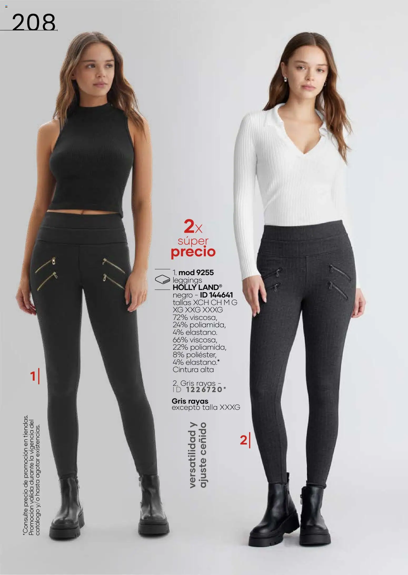 Nuevas ofertas de Price Shoes válidas en toda la República Mexicana desde el 27.11.2025. ¡Encuentra las mejores ofertas en Price Shoes catálogo Cierre De Temporada ! | Página: 208 | Productos: Leggings