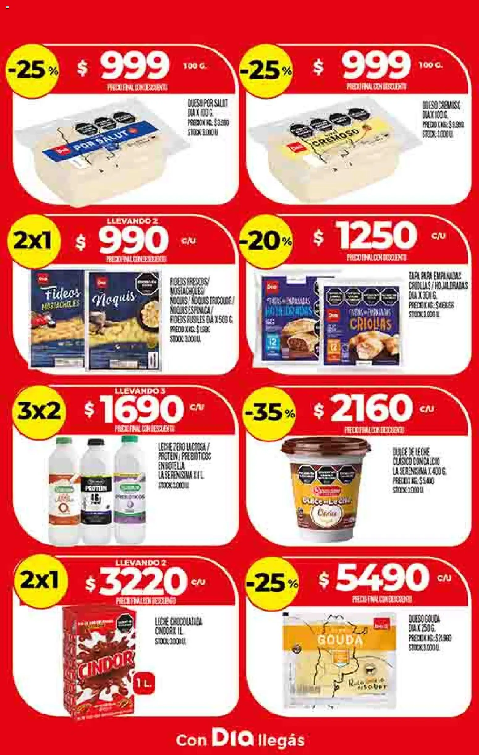 Dia - Ofertas │ válido desde el 26.12.2025 | Página: 16 | Productos: Botella, Dulce de leche, Queso, Fideos