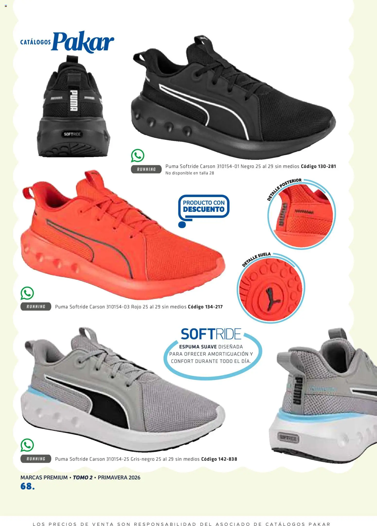 Nuevas ofertas de SC Pakar válidas en toda la República Mexicana desde el 27.02.2026. ¡Encuentra las mejores ofertas en SC Pakar catálogo Premium Men Tomo 2! | Página: 68 | Productos: Espuma