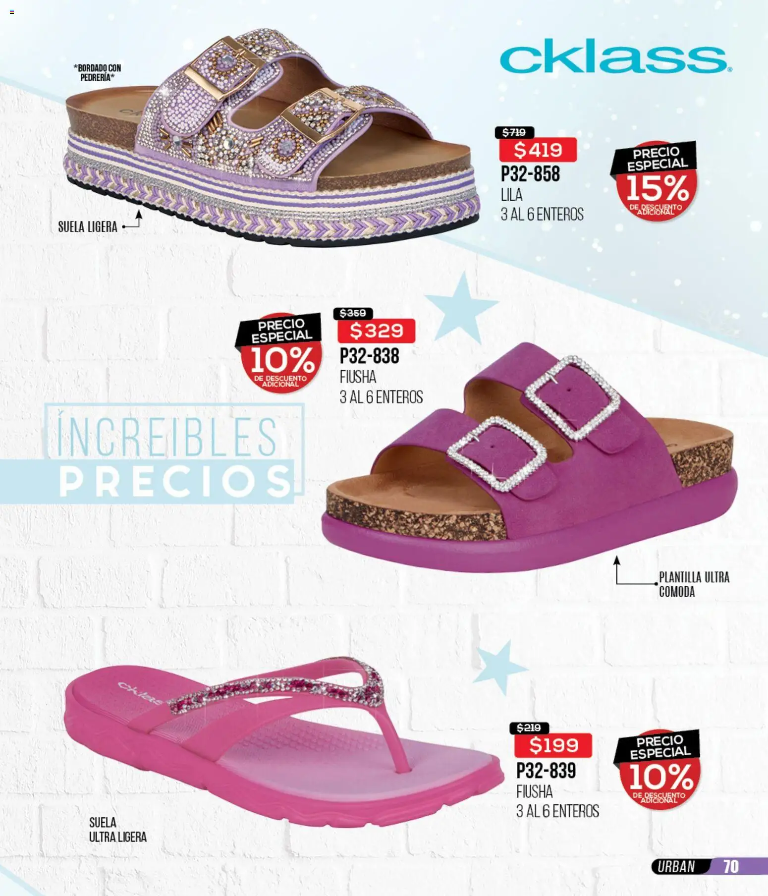 Nuevas ofertas de Cklass válidas en toda la República Mexicana desde el 15.12.2025. ¡Encuentra las mejores ofertas en Cklass catálogo Rebajas fin de año ropa! | Página: 306