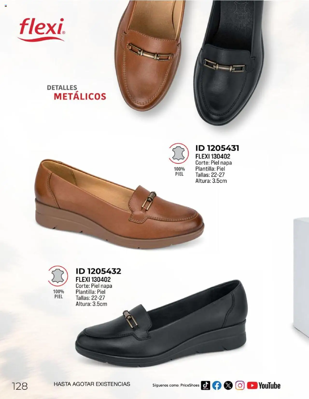 Nuevas ofertas de Price Shoes válidas en toda la República Mexicana desde el 10.02.2025. ¡Encuentra las mejores ofertas en Price Shoes catálogo Confort! | Página: 128