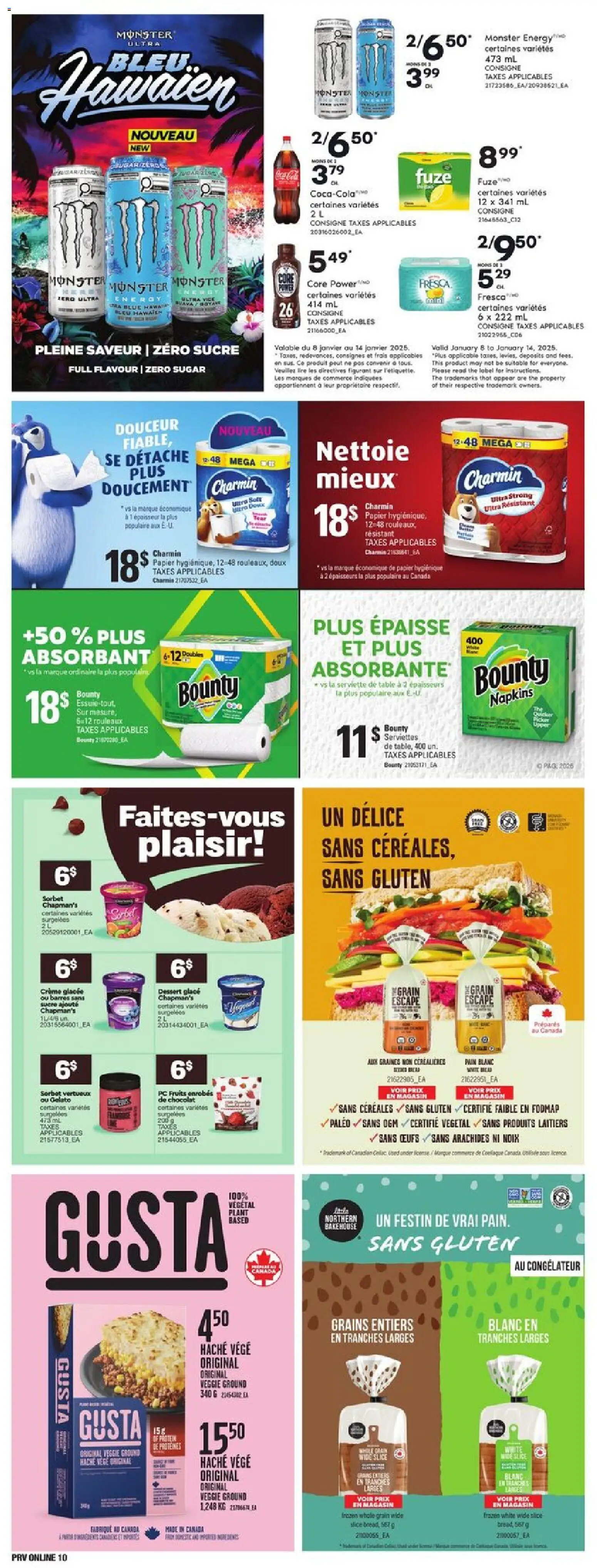 Provigo flyer valid from 08.01.2026 | Page: 11 | Products: PC, Table