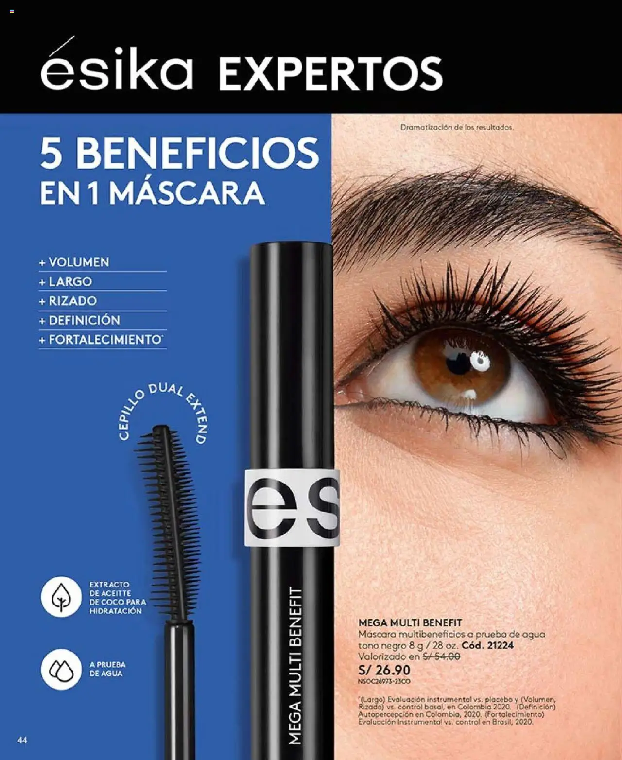 Catálogo Ésika válido desde 23.06.2025 | Página: 44 | Productos: Máscara