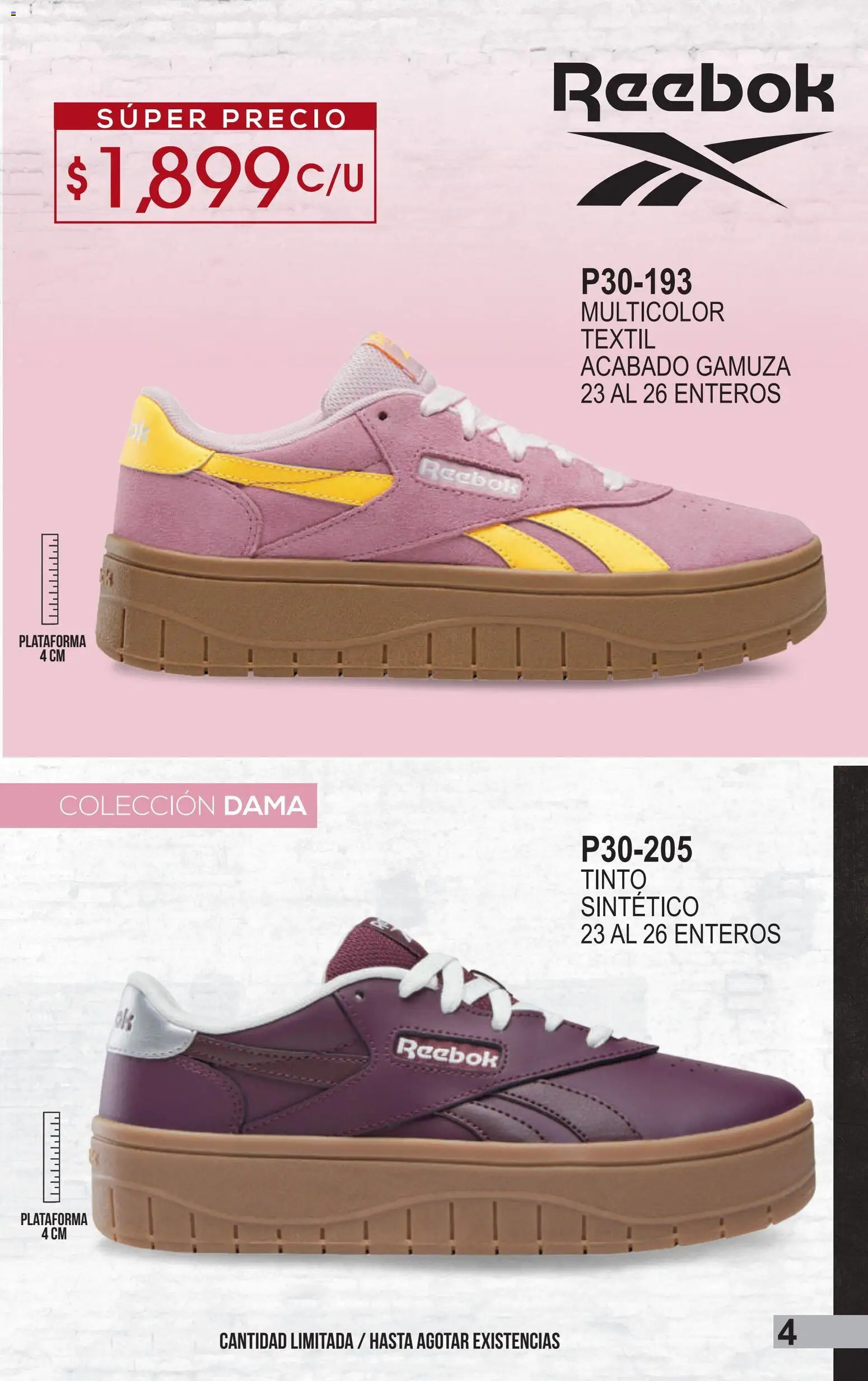 Nuevas ofertas de Cklass válidas en toda la República Mexicana desde el 02.01.2026. ¡Encuentra las mejores ofertas en Cklass catálogo Especial Reebok & Adidas! | Página: 5 | Productos: Gamuza