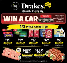 Preview of Drakes catalogue QLD - valid from 29.04.2026