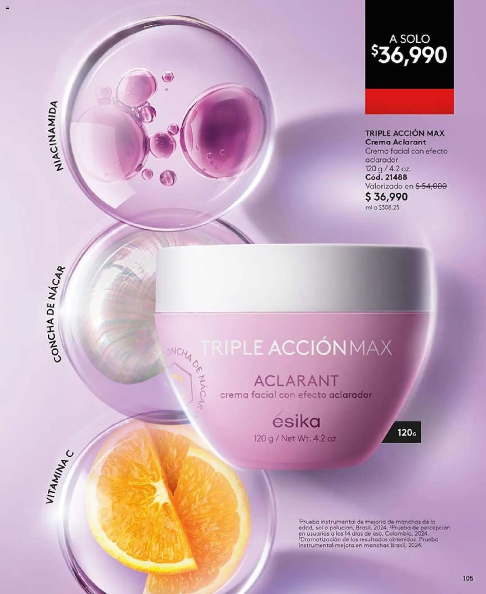 Ésika revista - valida desde el 03.11.2025 | Página: 117 | Productos: Crema