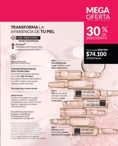 Avon revista - valida desde el 12.09.2025 | Página: 100 | Productos: Crema, Ampolla, Cuello